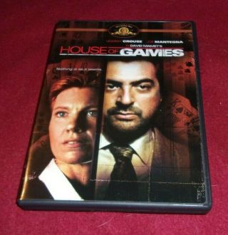 House Of Games Rare Release Dvd David Mamet,  Lindsay Crouse