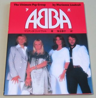 Abba " Ultimate Pop Group " 1978 Japan Book Rare