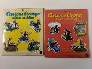 Rare Vintage 1995 Curious George Mischief,  Bike Made In Usa 10 Total