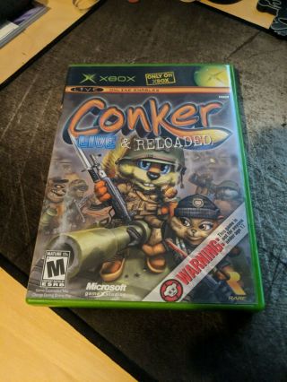 Conker: Live & Reloaded (microsoft Xbox,  2005) - Cib Rare Complete