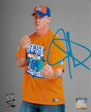 Wwe John Cena Hand Signed Autographed 8x10 Photofile Photo With Rare Jc8