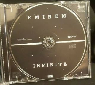 Eminem Infinite Silver factory pressed booklet includes all lyrics rare 2