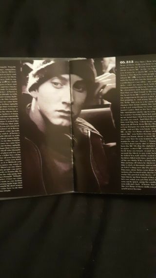 Eminem Infinite Silver factory pressed booklet includes all lyrics rare 5