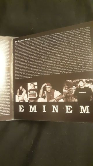 Eminem Infinite Silver factory pressed booklet includes all lyrics rare 8