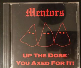 Mentors - Up Dose / You Axed For It - Cd - Like - Rare