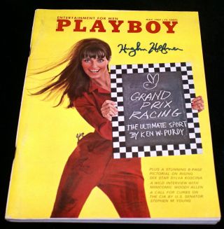 Playboy May 1967 Signed By Hugh Hefner And Anne Randall Rare Autographed