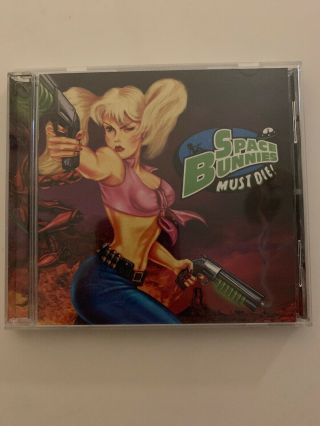 Rare Space Bunnies Must Die 1998 Pc Cdrom - Action Adventure Animation Game