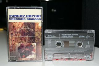 The Kinsey Report Crossing Bridges/rare/100 Play Tested/cassette/tape/blues