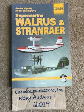 Supermarine Walrus & Stranraer (1st Print) - Mushroom Yellow Series - Rare Oop