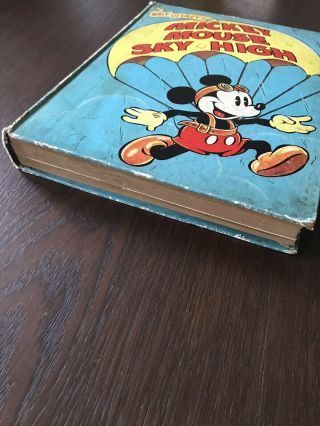 Vintage Extremely RARE MICKEY MOUSE SKY - HIGH Book 1937 - 99p Start 5