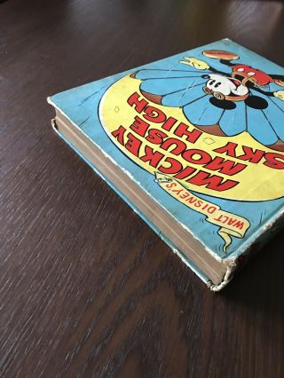 Vintage Extremely RARE MICKEY MOUSE SKY - HIGH Book 1937 - 99p Start 6