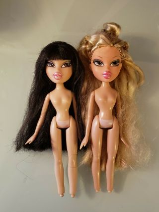 Bratz Princess Jade And Cloe Rare Htf Toy Mga Doll Nude