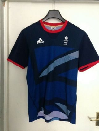 Official Adidas London 2012 Jersey Top Shirt - Size 40/44 M/l - Rare - Stylish