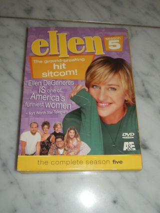 Ellen Show The Complete Season 5 Five (dvd 2006,  3 - Disc Set) Degeneres Rare Oop