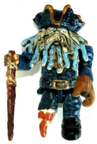 Rare Mega Bloks Pirates Of The Caribbean Dead Mans Chest Mini Figure Davy Jones