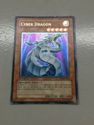 Yu - Gi - Oh Cybernetic Revolution 1st Edition Ultimate Rare Cyber Dragon