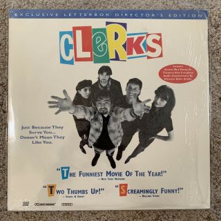 Clerks Letterbox Laserdisc - Jay And Silent Bob - Very Rare