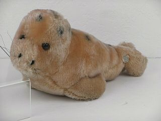 R.  Dakin 1976 Leopard Seal Plush Stuffed Animal Rare Vintage Sea Ocean Antartica