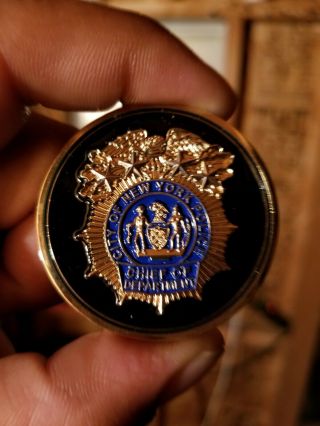 Rare Nypd Challenge Coin Nypd Chief Of Dept Coin