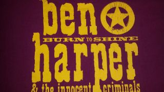 Ben Harper & The Innocent Criminals Burn To Shine Maroon Xl Shirt Rare