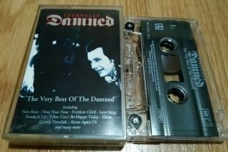 The Damned Eternally Damned Very Best Of Greatest Hits Rare Cassette Tape Album