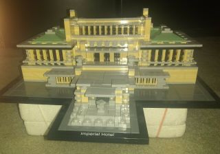 Lego Architecture Imperial Hotel 21017 Complete W/instructions But No Box Rare