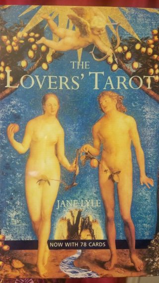 Rare - In Cellophane The Lovers Tarot By Jane Lyle 78 Cards And Guidebook