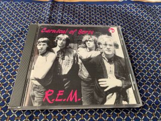 Mega Rare R.  E.  M.  Rem - Carnival Of Sorts - Gdr Cd 9020 Live Chronic Town 1982