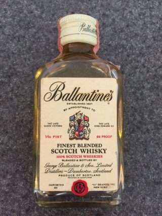 Extremely Rare Pacific Southwest Airlines Jet Set Ballantine’s Bottle 2