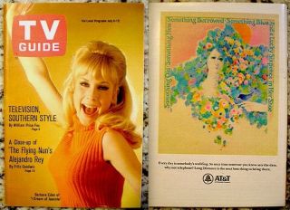 TV Guide 1968 I Dream Of Jeannie Barbara Eden 797 Johnny Carson EX/NM Rare 2