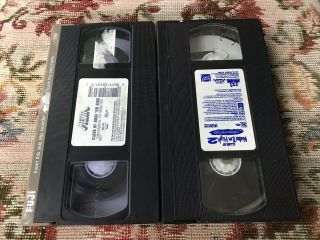 Class Of Nuke Em High 1 & 2 VHS rare horror gore Troma Media 3