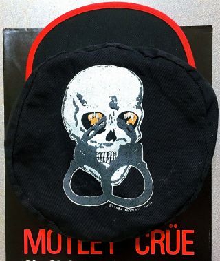 Motley Crue - 1984 Official Shout At The Devil Painters Cap/hat Rare