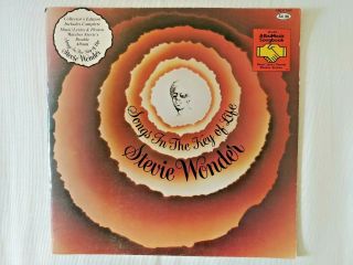 Stevie Wonder Songs In The Key Of Life 1977 Albumusic Songbook - Very Rare