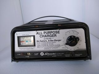 Schumacher Model Se - 60 Battery Charger 2/10/50 Amp All Purpose Rare