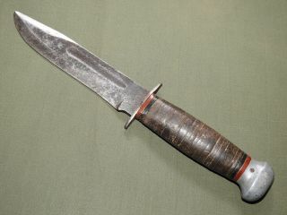 Us Army Usmc Marine Ww2 Pal Rh - 36 Fighting Knife Antique Vtg Gi Fixed Blade Rare