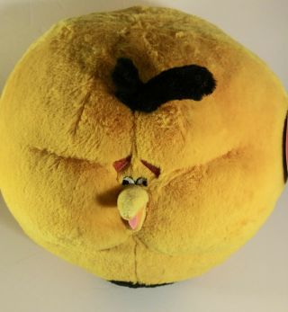 Angry Birds Large Plush Bubbles Yellow Inflated Angry Bird W Sound Rare