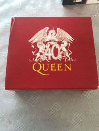 Queen 40 Red Box Set X5cds Rare Hollywood Records