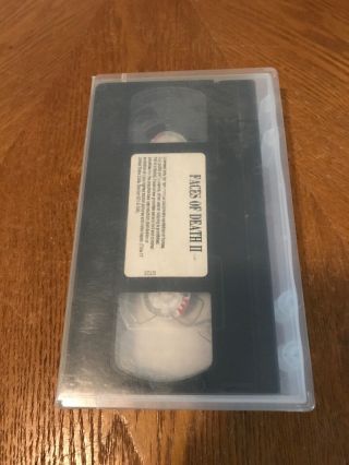 Rare faces of death 2 Vhs 2
