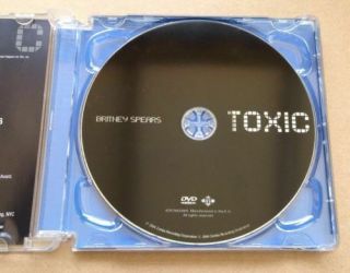 Britney Spears - Toxic VERY RARE 2004 Release UK DVD single OOP 3