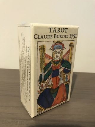 Tarot De Marseille Claude Burdel 1751 Yves Reynaud Rare 1781 Limited