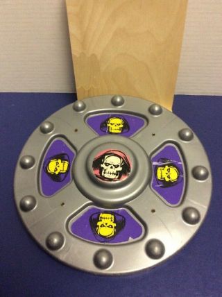 Vintage 1980’s He Man Masters of The Universe Kids Play Skeletor Shield - Rare 5