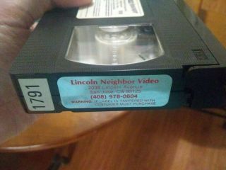 Deadly Fieldtrip aka Trip With The Teacher Very Rare VHS Tape Horror Movie 1975 6