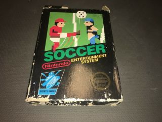 Nintendo Soccer - Complete Nes Game Pro Futbol Action Sports Classic Rare