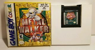 Metal Walker For Nintendo Game Boy Color 2001 - Rare -
