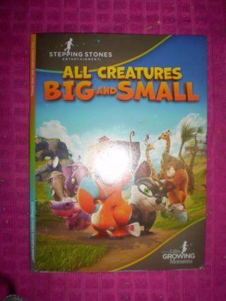 All Creatures Big And Small Dvd Rare Stepping Stones Entertainment Ship Fast