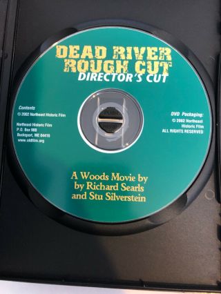 Dead River Rough Cut Director ' s Cut RARE A Woods Movie Maine Backwoods,  Trappers 3