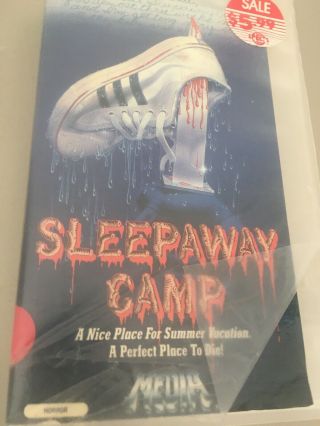 Sleepaway Camp Vhs - 1984 - Rare 80s Cult Horror Slasher
