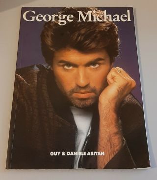 George Michael Rare French (paperback) By Guy And Daniele Abitan Book Wham