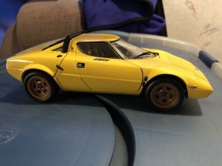 1/18th Scale Kyosho Lancia Stratos Hf Yellow Rare