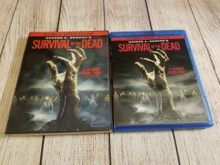 Survival Of The Dead Blu - Ray.  Oop W/ Rare Lenticular Slipcover.  George A.  Romero